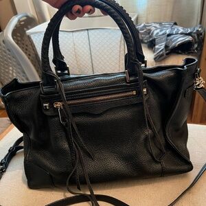 Rebecca Minkoff Regan Satchel Tote - Black